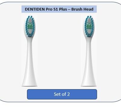Dentiden Pro S1 Plus Brush Heads | Set of 2